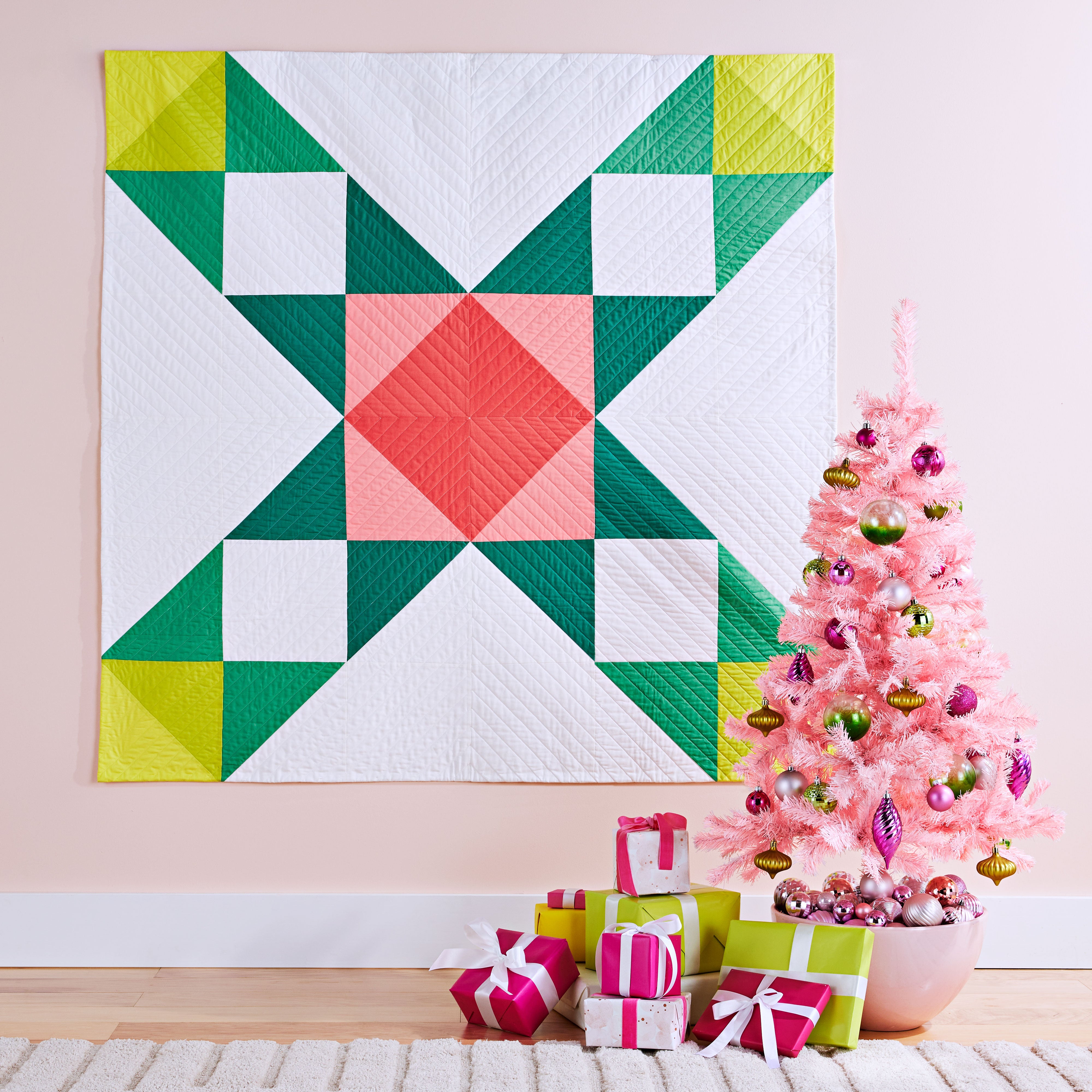 Ohio Star quilt sample – Denyse Schmidt Quilts