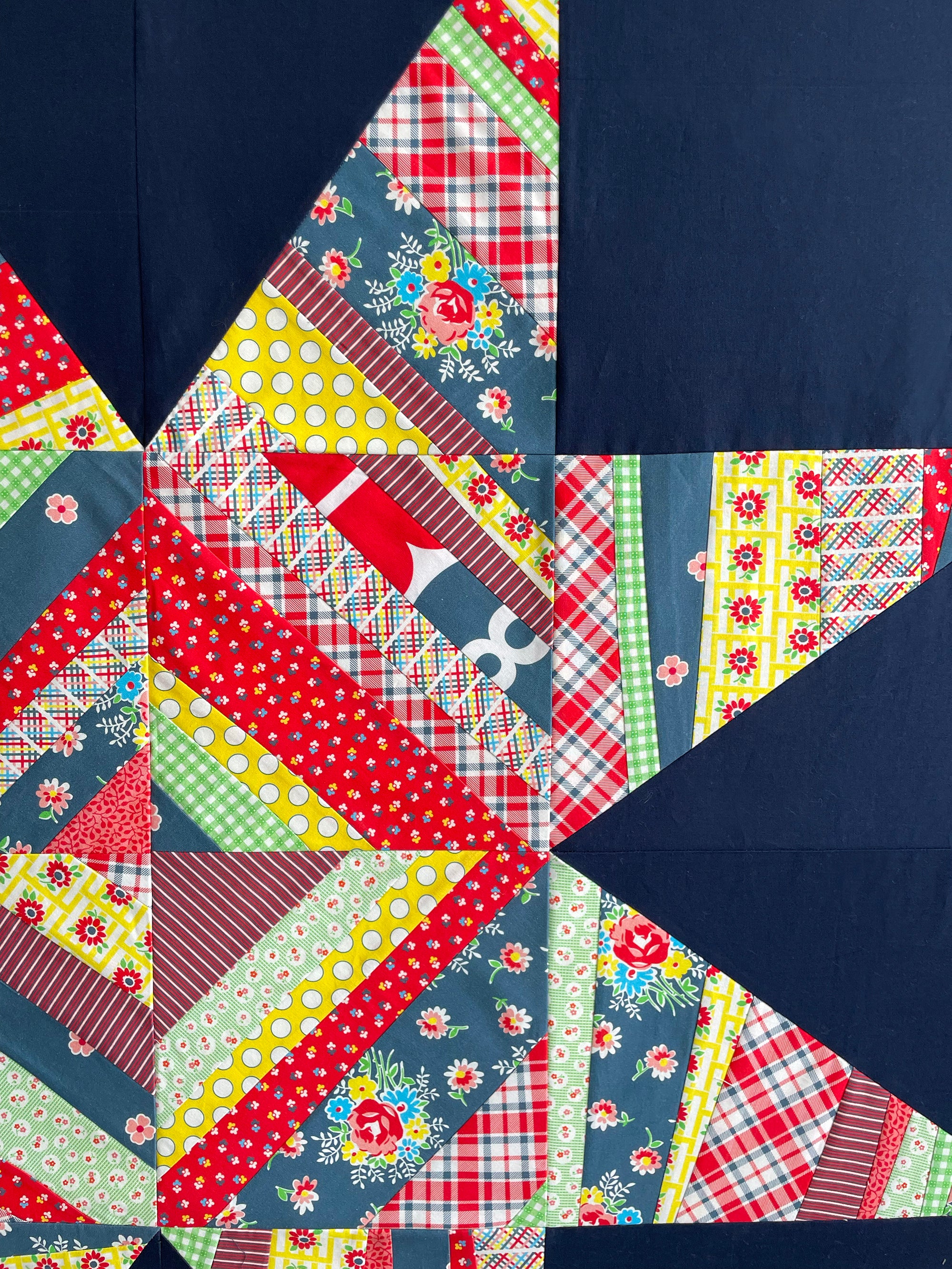 Crazy Star quilt pattern – Denyse Schmidt Quilts