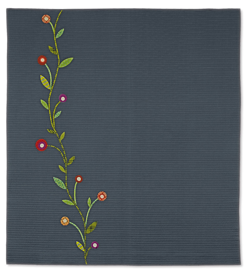Flowering Vine quilt pattern – Denyse Schmidt Quilts, image size:851x929