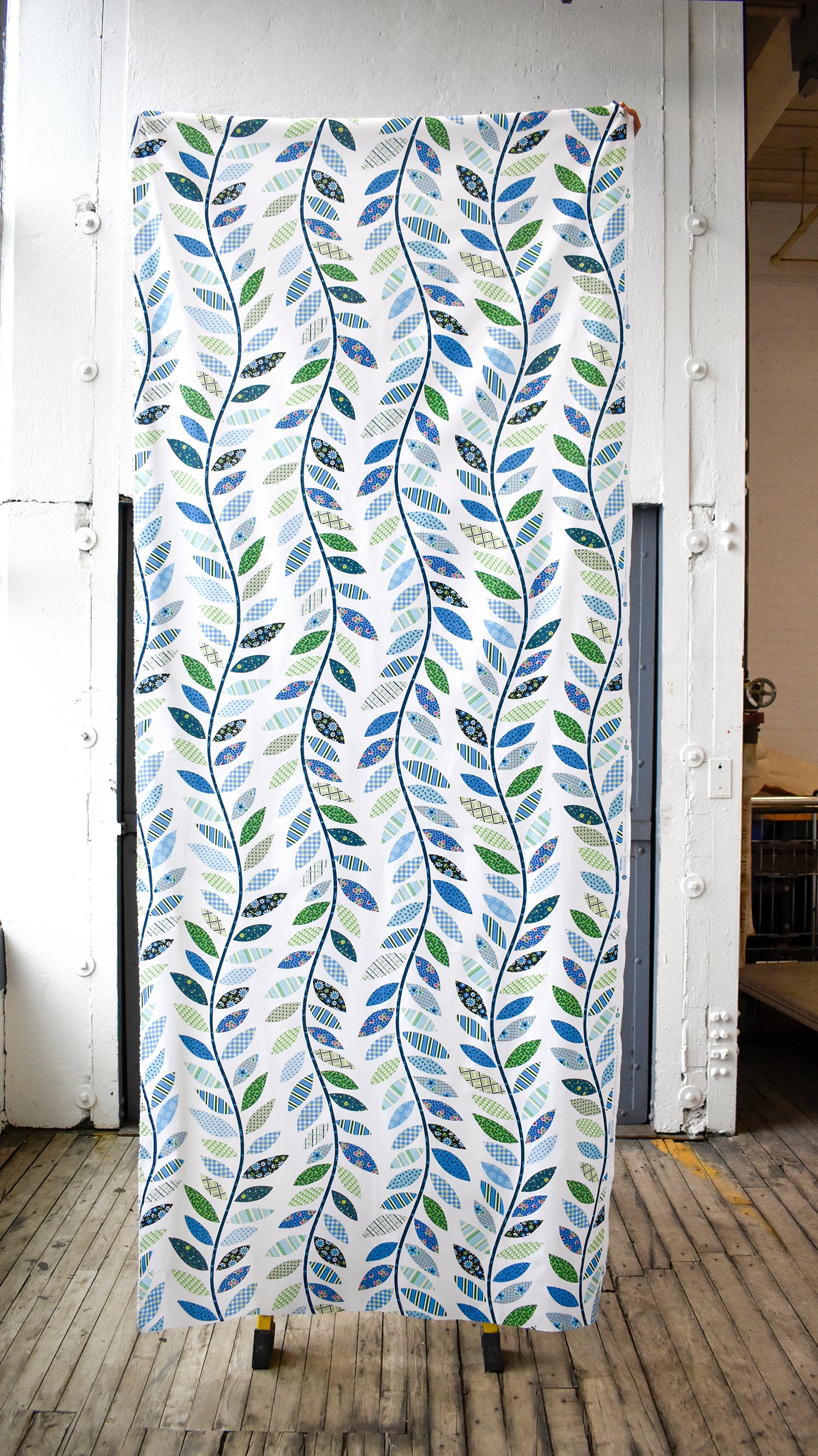 Leafy Vine cheater 3yd – Denyse Schmidt Quilts