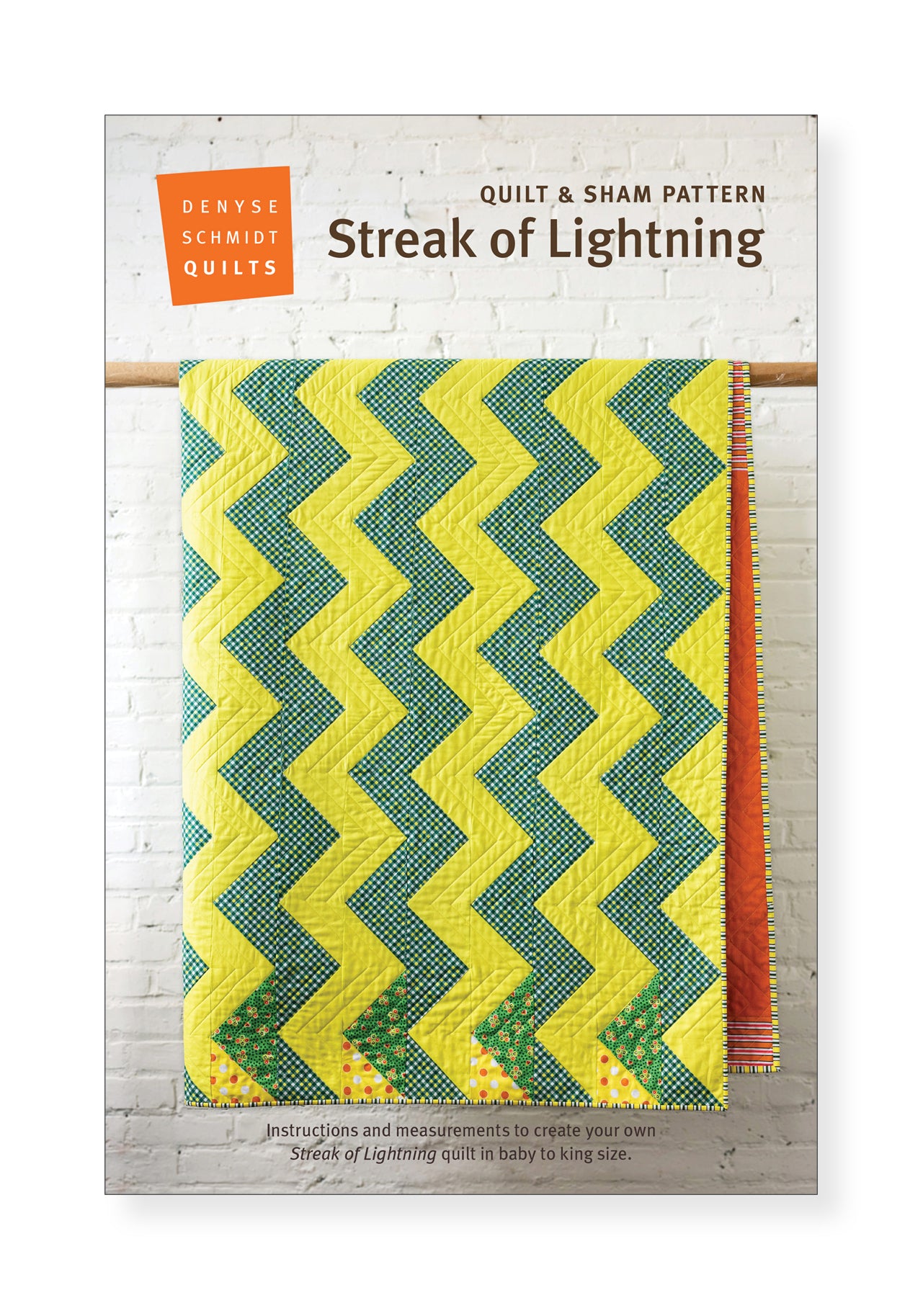 Streak of Lightning quilt pattern