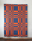 Woven quilt pattern