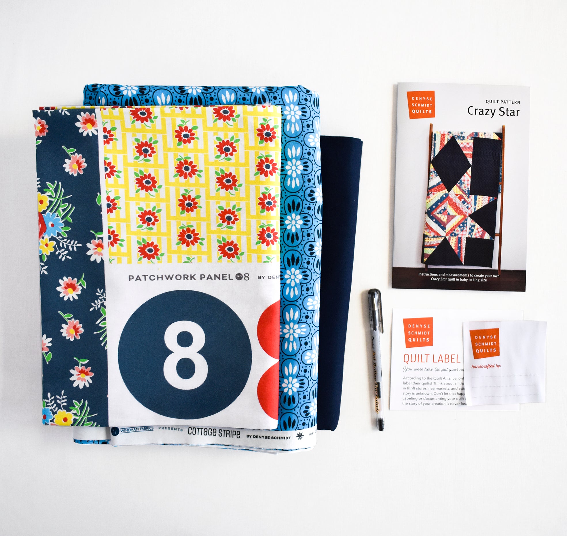 KIT Crazy Star – Preorder – Denyse Schmidt Quilts