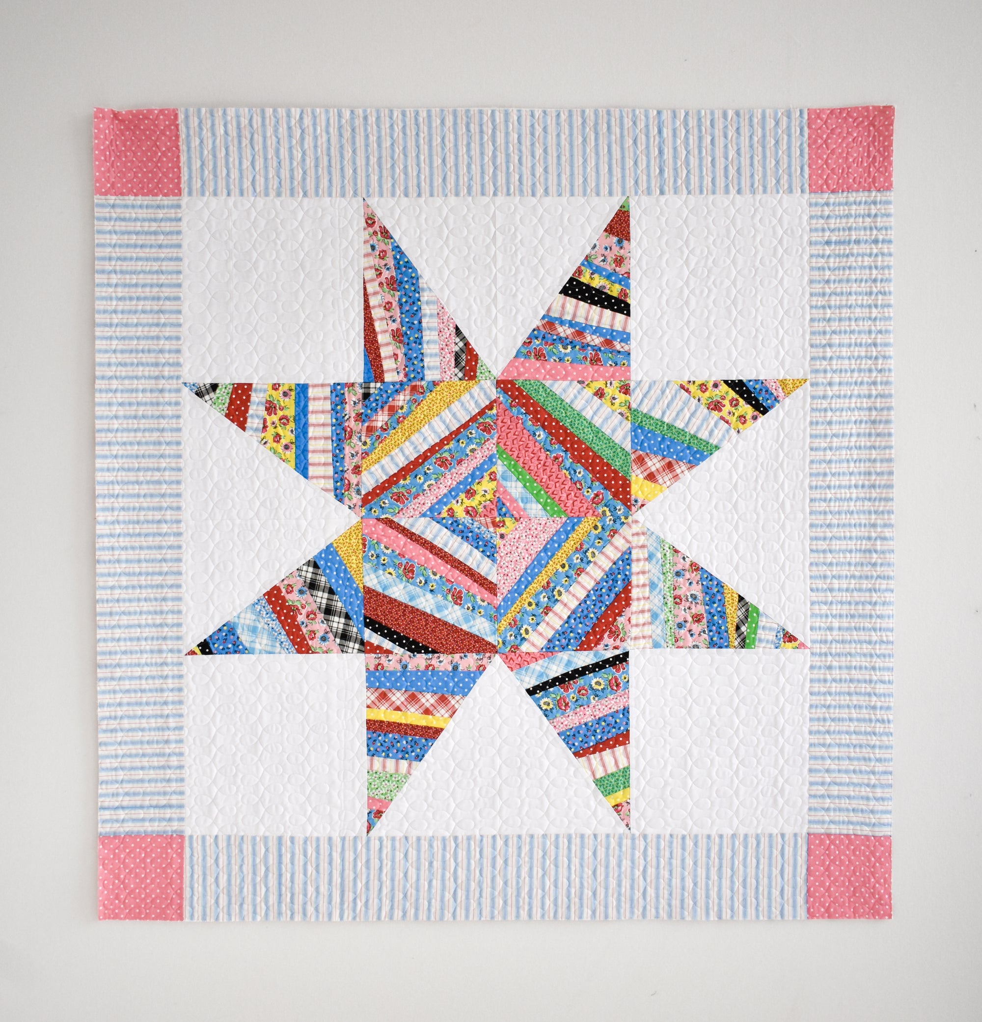 Crazy Star quilt pattern