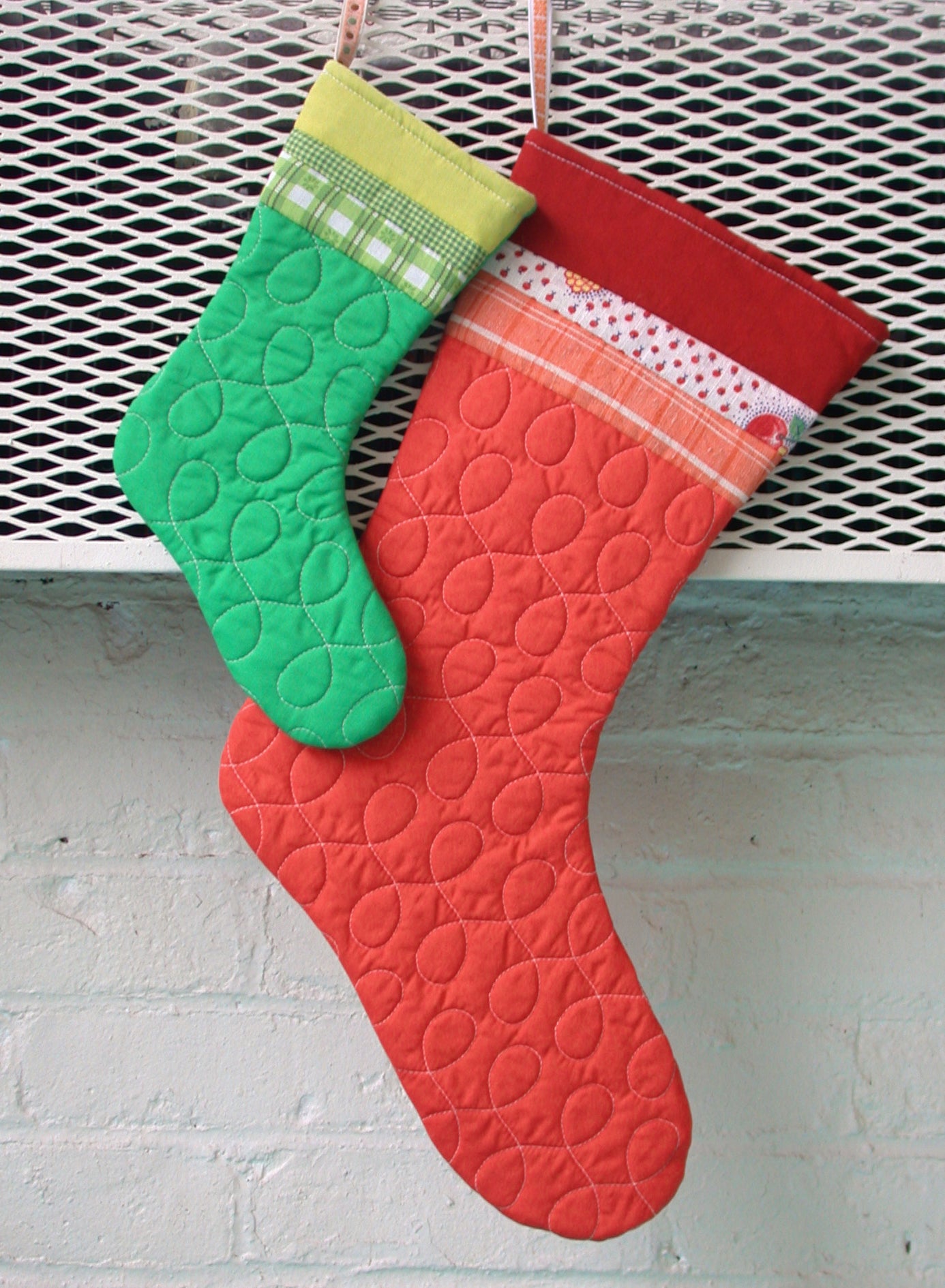 All the Trimmings Stocking free project pattern