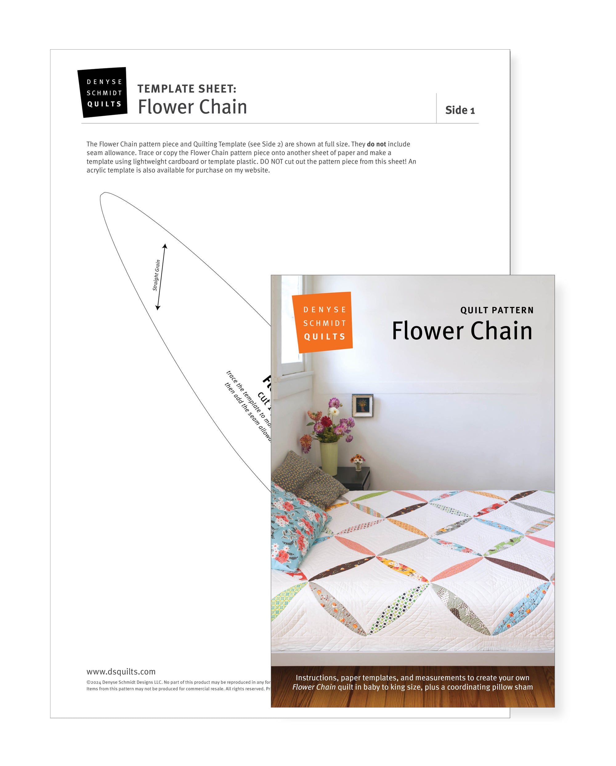 Flower Chain quilt pattern – Denyse Schmidt Quilts