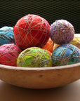 All the Trimmings Scrap Ball free project pattern