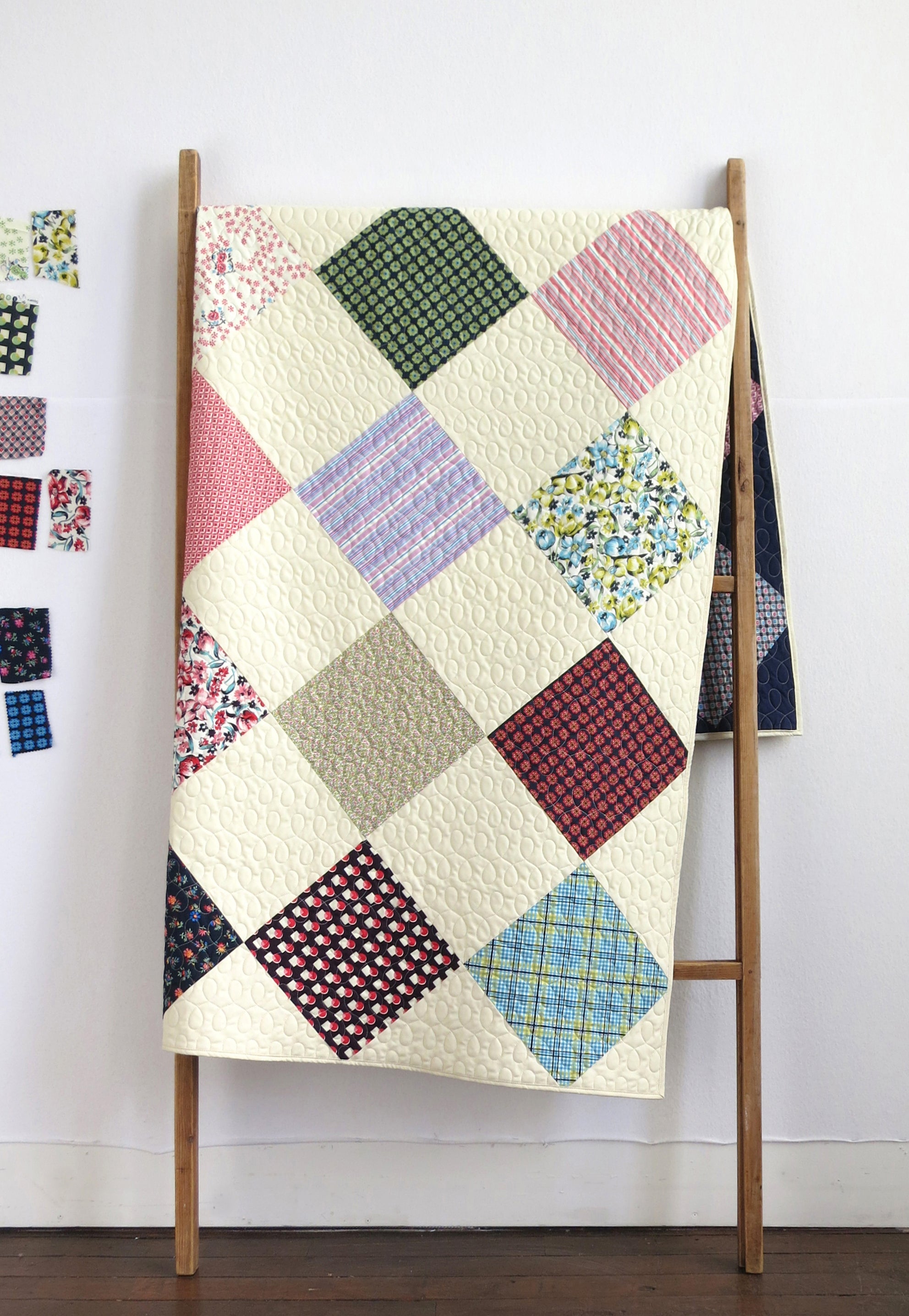 Square Dance free quilt pattern