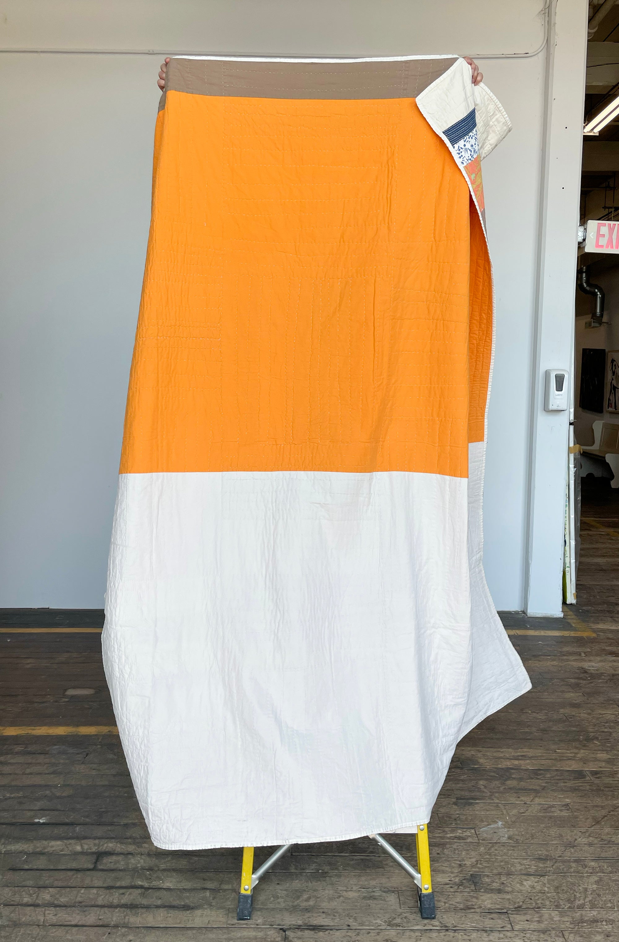 Improv Stripes quilt